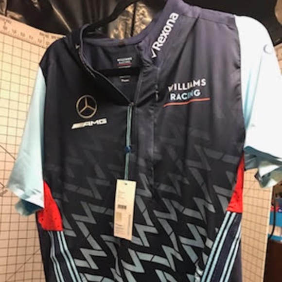 NWT Williams Racing DM Performance Jersey - Lg - Picture 1 of 6